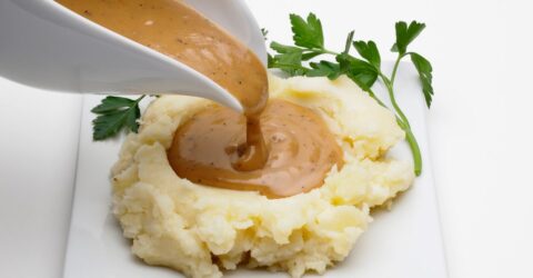 La  mejor salsa “gravy” de champiñones